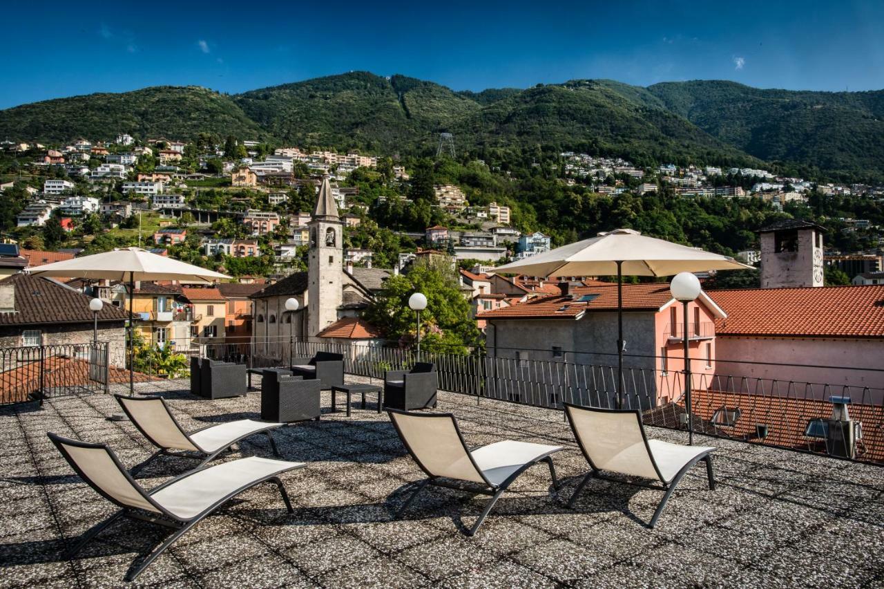 ホテル Residenze Dell'Angelo ロカルノ エクステリア 写真